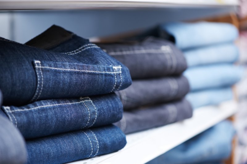 Jeans on a shelf awaiting sale | Martec International