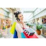 Lady on a phone in a shopping mall | Martec International