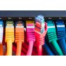 LAN cables connected to a communications box | Martec International